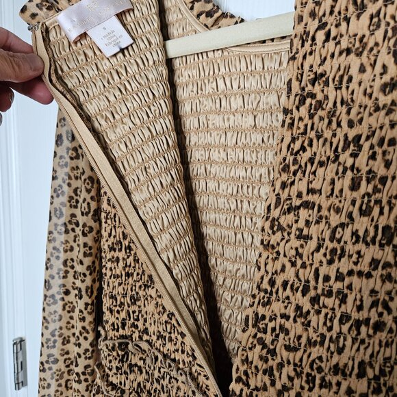 NWT Rachel Parcell Animal Print Dress Size 6 - Picture 12 of 16